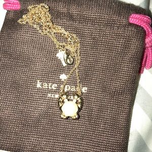 Rare kate spade crab necklace